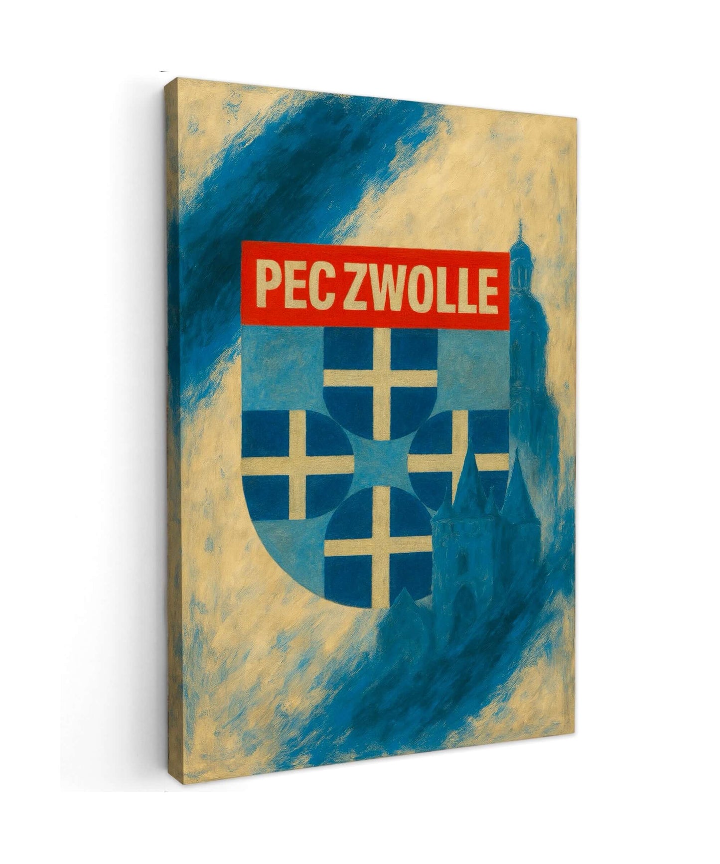 Canvas Schilderij PEC Zwolle