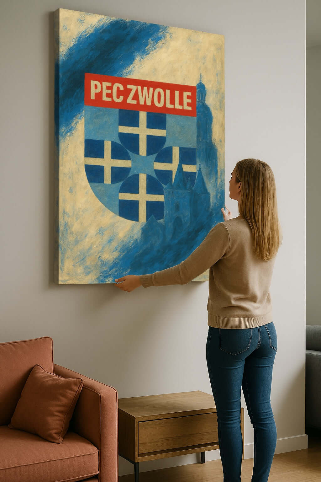 Canvas Schilderij PEC Zwolle