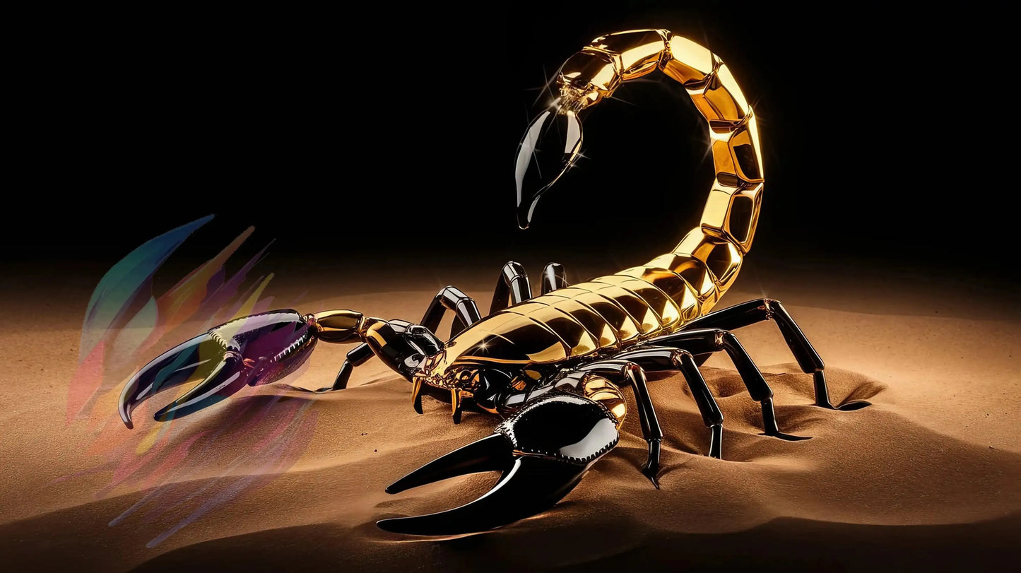 Golden Stinger - Online Schilderij - Canvas Schilderij