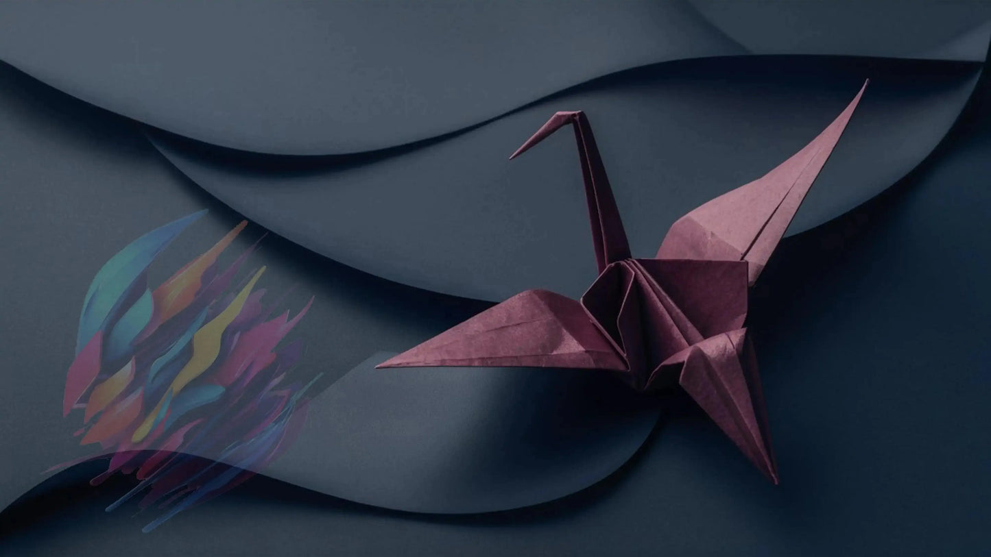 Midnight Fold - Online Schilderij - Canvas Schilderij