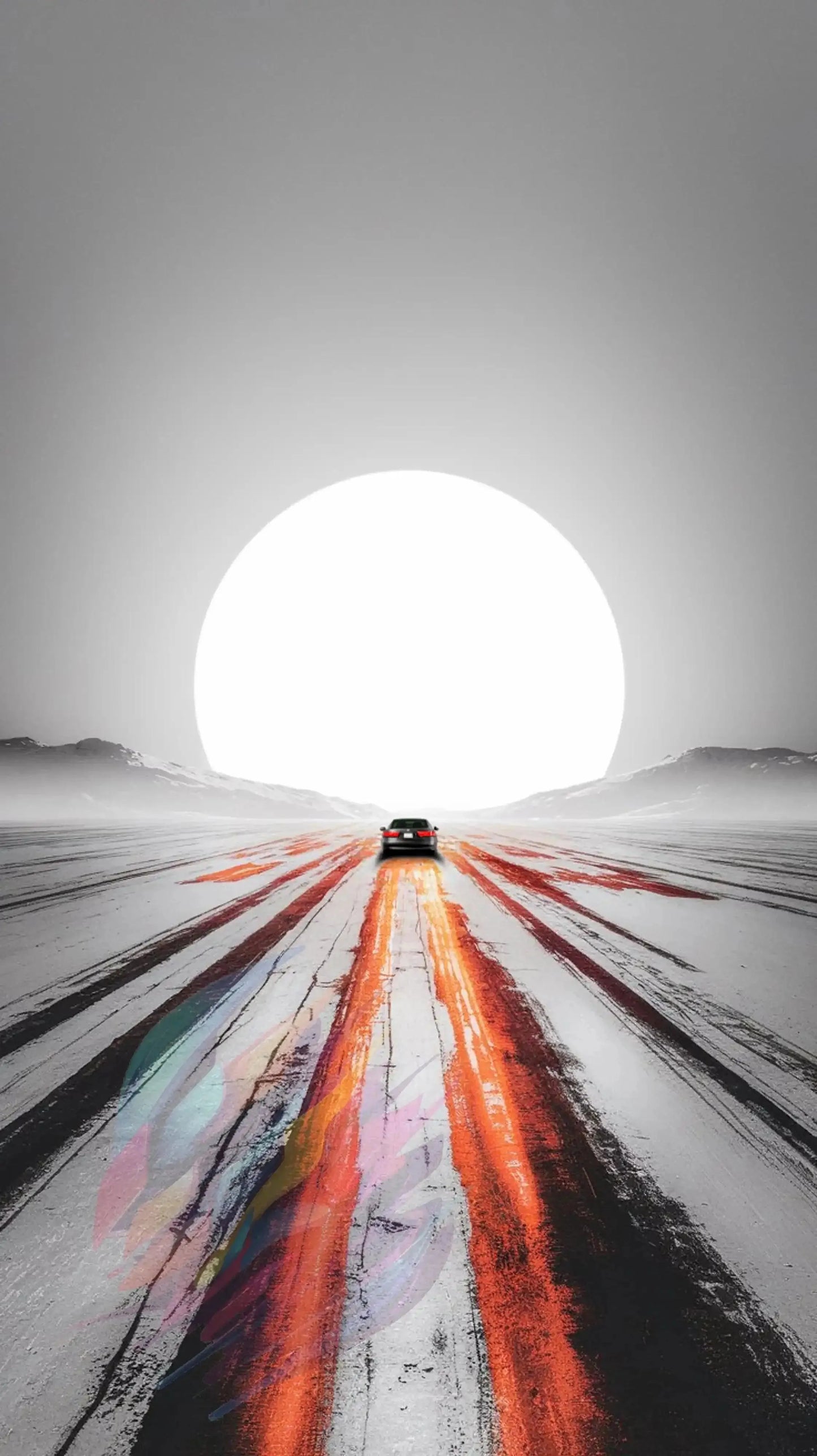 Horizon Chase - Online Schilderij - Canvas Schilderij