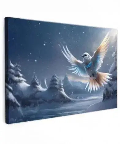 Winter's Whisper - Online Schilderij - Canvas Schilderij