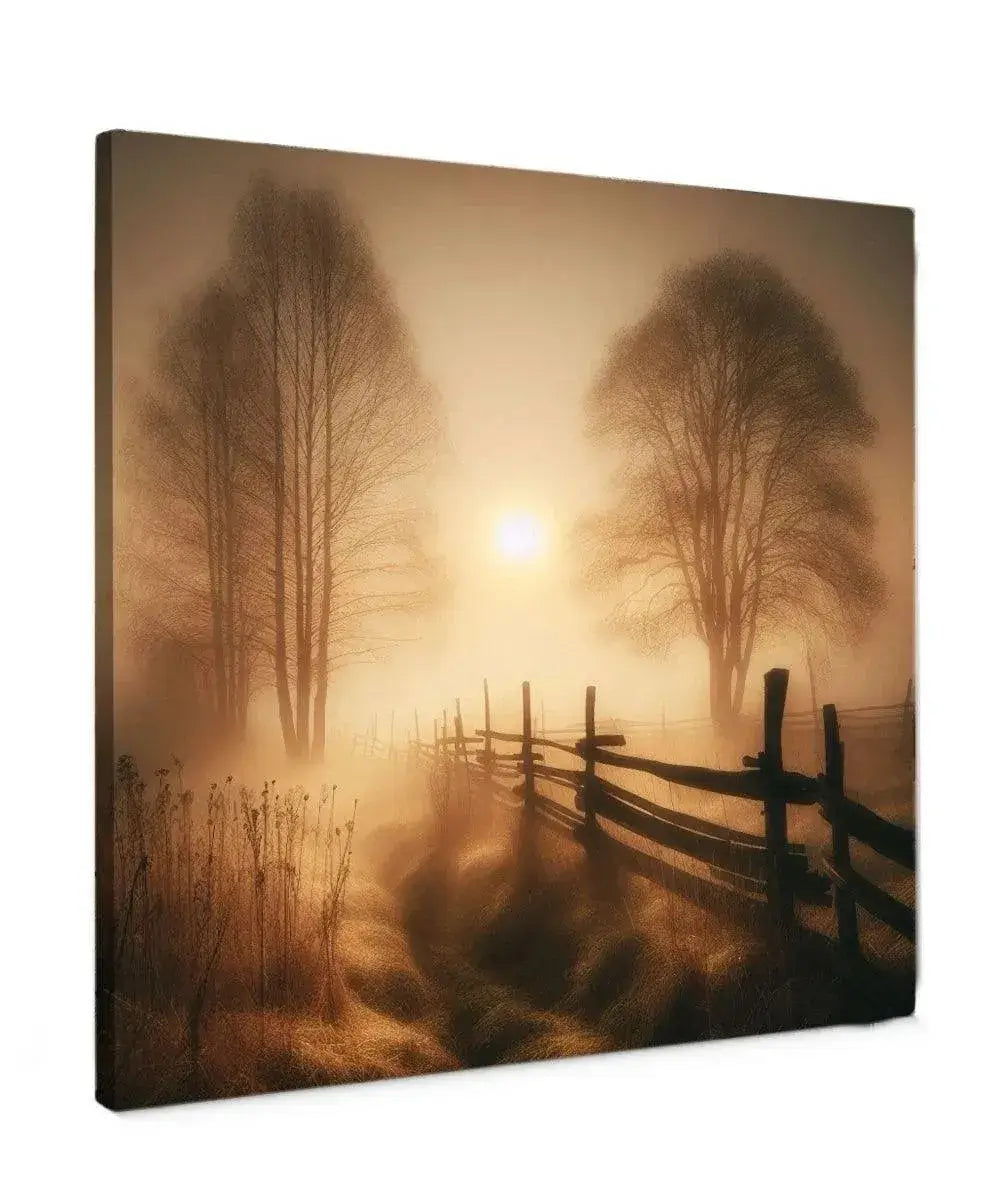 Sunlit Path - Online Schilderij - Canvas Schilderij