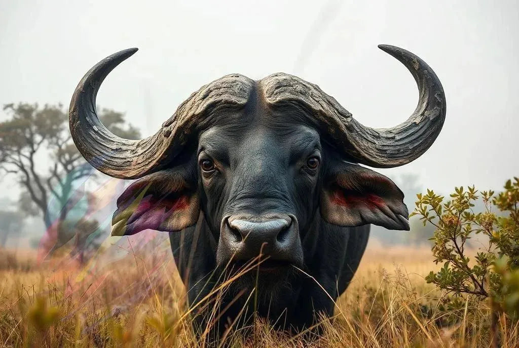 Savana Stare - Online Schilderij - Canvas Schilderij