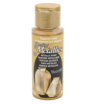 DecoArt Dazzling Metallics Emperor's Goldl 59 ml – parelmoer metallic acrylverf