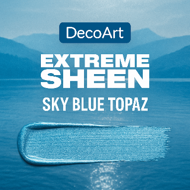 DecoArt Extreme Sheen Sky Blue Topaz