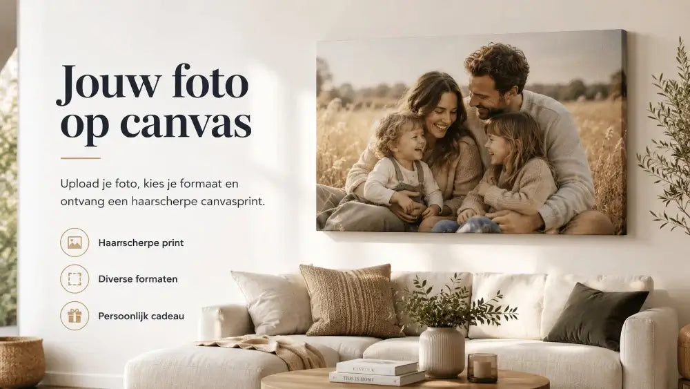 Eigen foto op canvas laten maken en professioneel afdrukken