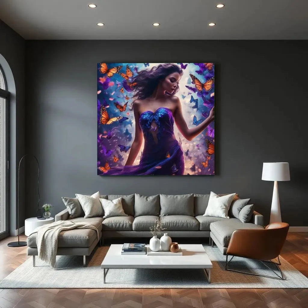 Butterfly Dream - Online Schilderij - Canvas Schilderij