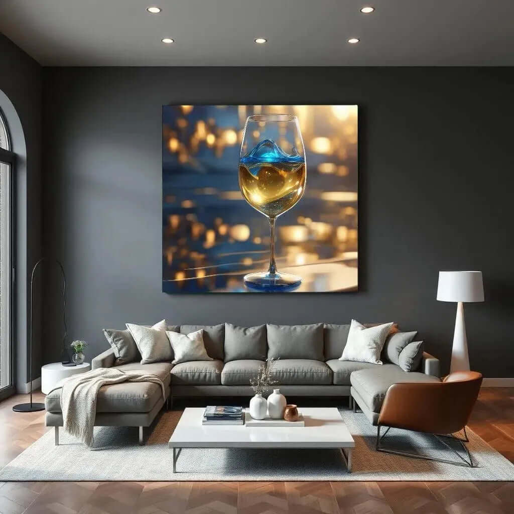 Celestial Sip - Online Schilderij - Canvas Schilderij