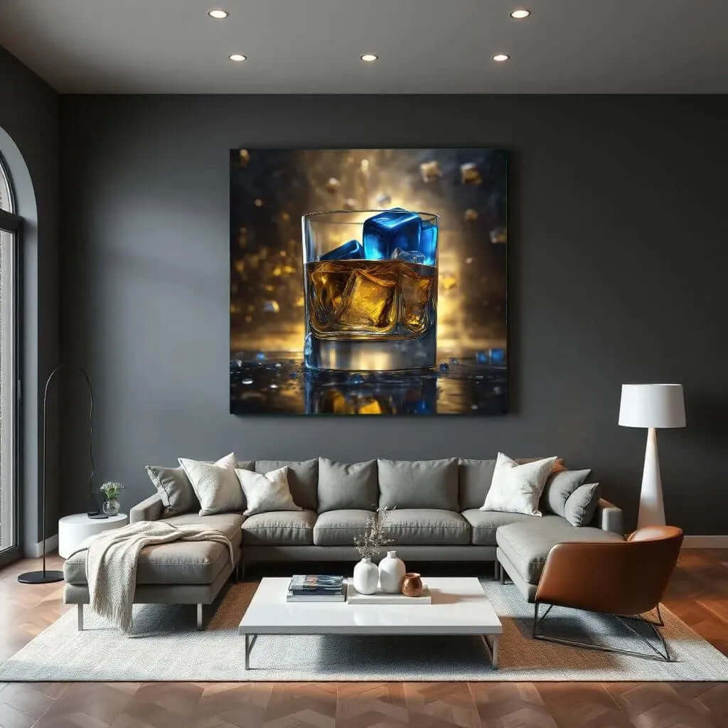 Whiskey Collection - Online Schilderij - Canvas Schilderij