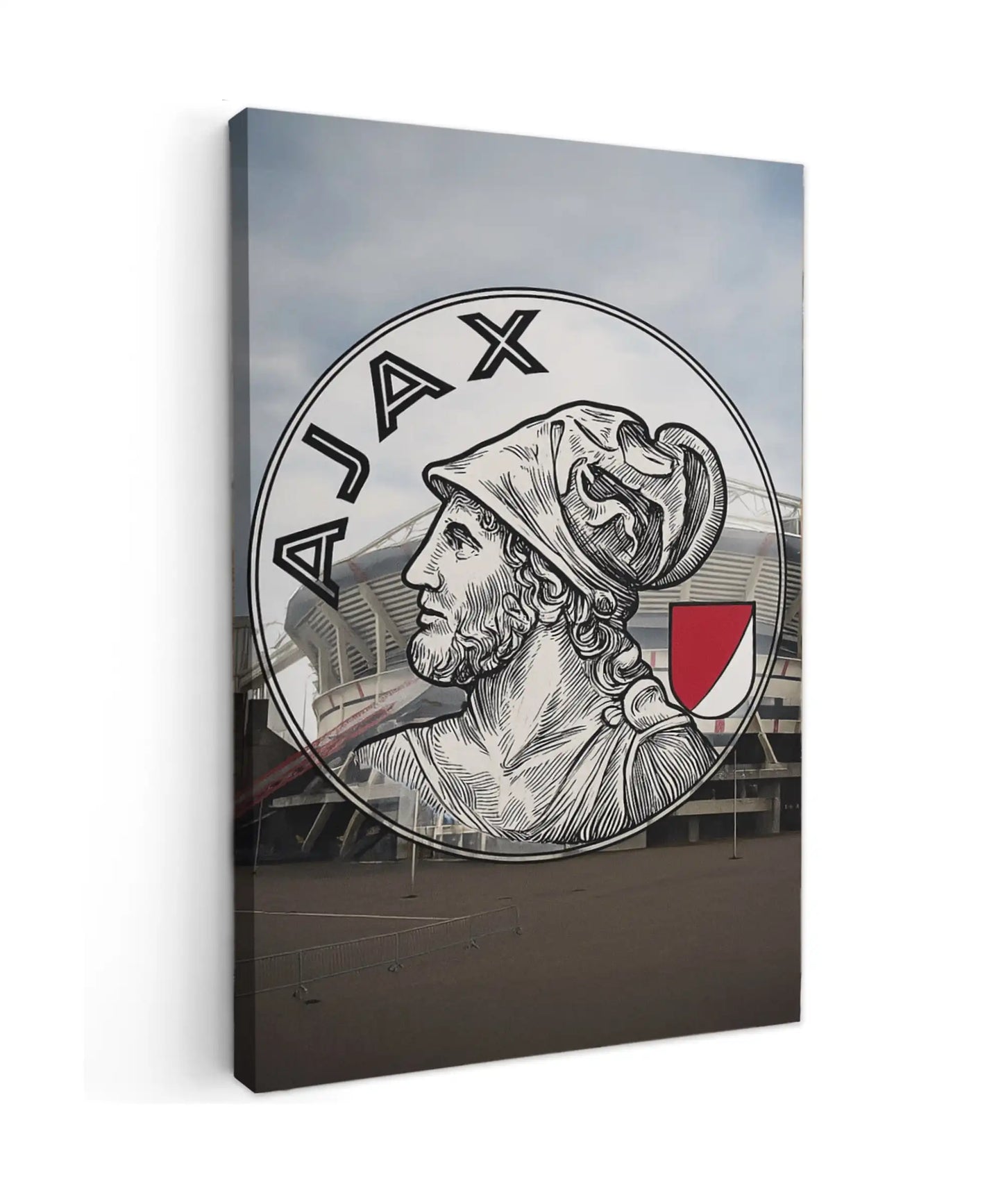 Old AJAX de Arena - Online Schilderij - Canvas Schilderij