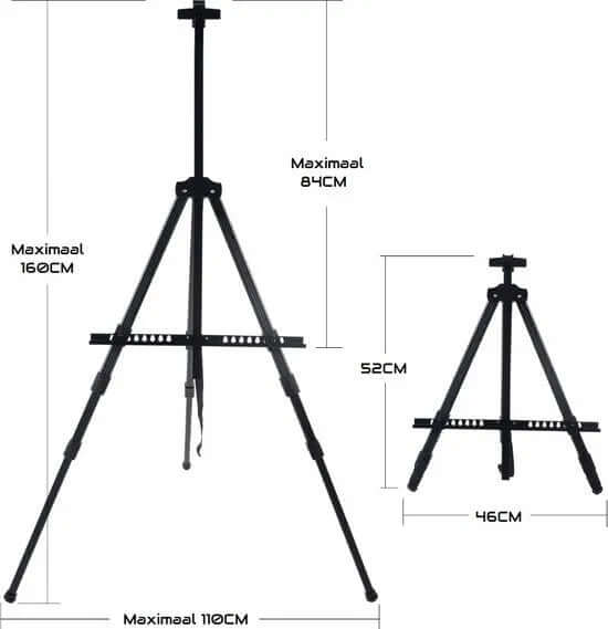 Lichtgewicht Schildersezel - Online Schilderij - Schildersezel