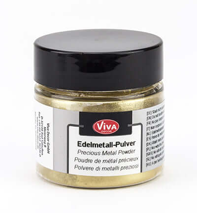 ViVa Decor Edelmetall Pulver Goud metallic pigmentpoeder 5 gram