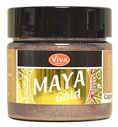 ViVa Decor Maya Gold Cappuccino metallic effectverf 45 ml