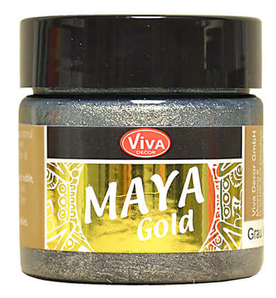 ViVa Decor Maya Gold Grijs metallic effectverf 45 ml