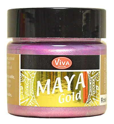ViVa Decor Maya Gold Roze metallic effectverf 45 ml