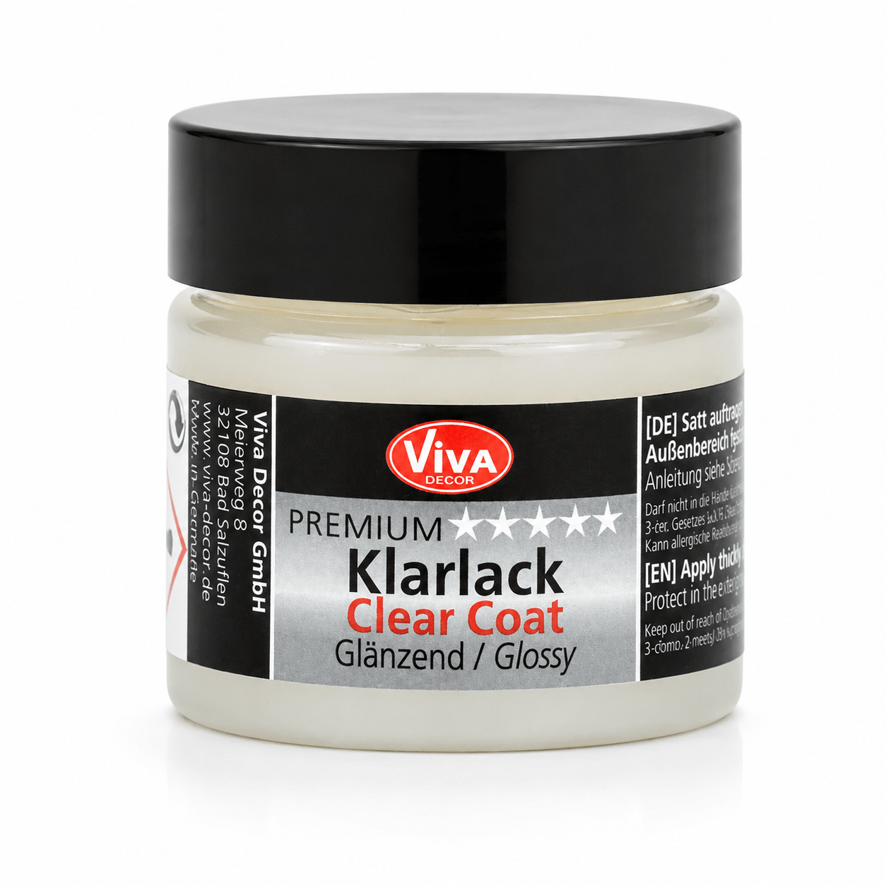 ViVa Decor Klarlack Glanzend 50ml transparante glansvernis