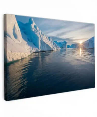 Frozen Twilight - Online Schilderij - Canvas Schilderij