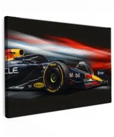 Red Bull Racing F1 - Online Schilderij - Canvas Schilderij