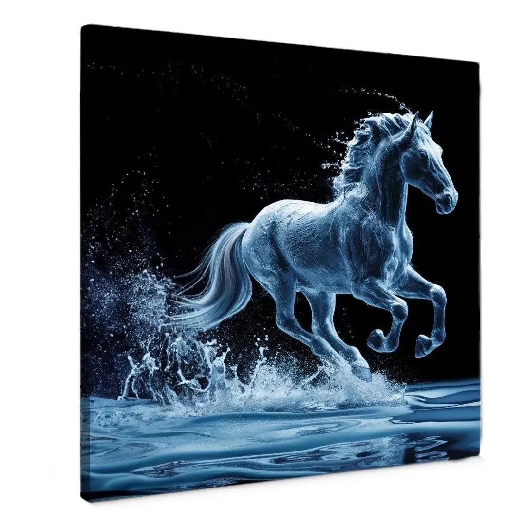 Water Horse - Online Schilderij - Canvas Schilderij