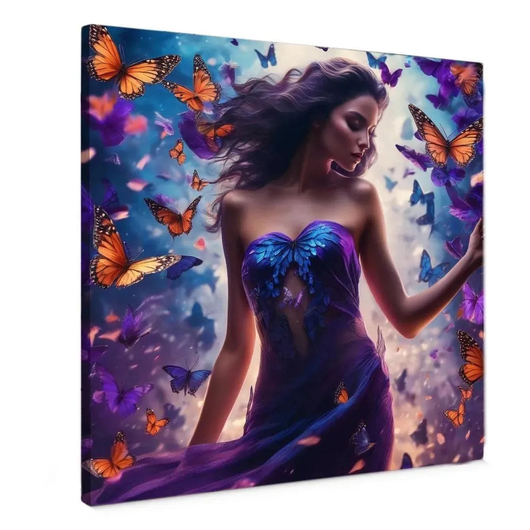 Butterfly Dream - Online Schilderij - Canvas Schilderij
