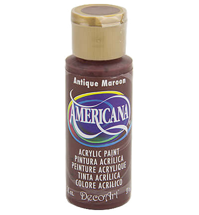 decoart Antique Maroon Americana