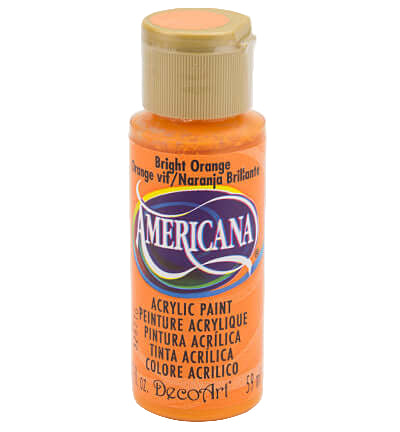 decoart Bright Orange Americana