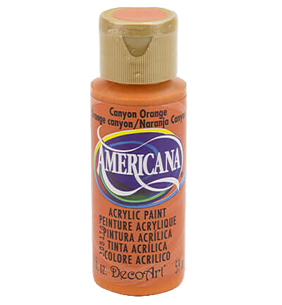 decoart Canyon Orange Americana