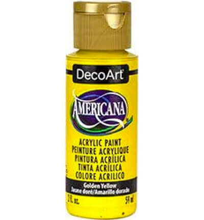decoart Golden Yellow Americana