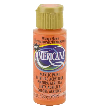 decoart Orange Flame Americana