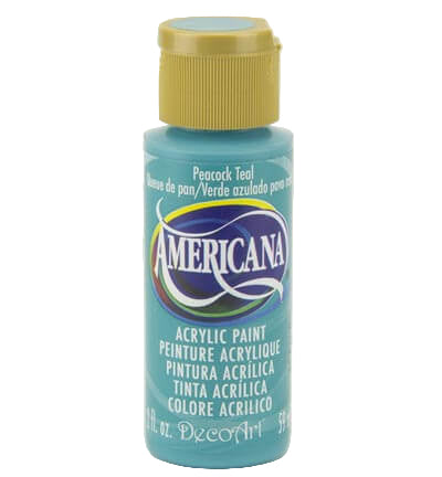 decoart Peacock Teal Americana