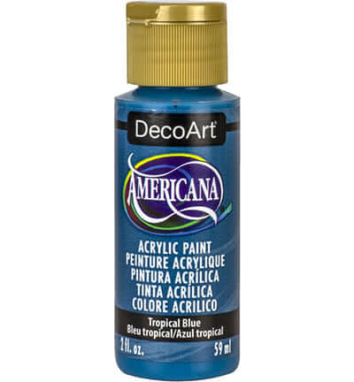 decoart Tropical Blue Americana