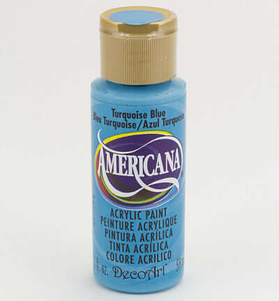 decoart Turquoise Blue Americana