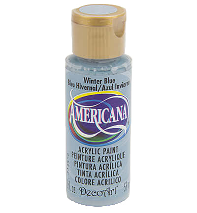 decoart Winter Blue Americana