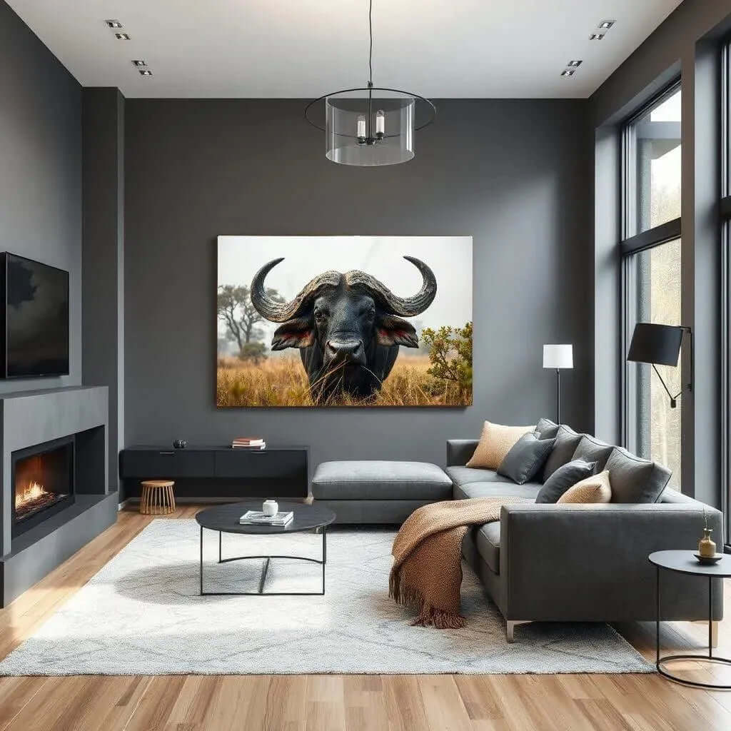 Savana Stare - Online Schilderij - Canvas Schilderij