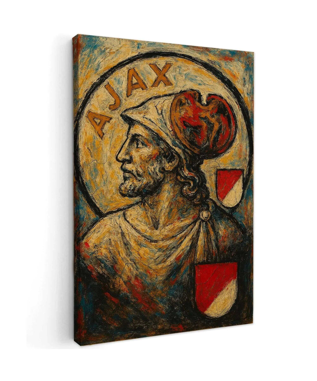 Ajax Canvas Schilderij | Sportieve Wanddecoratie voor Ajax Fans