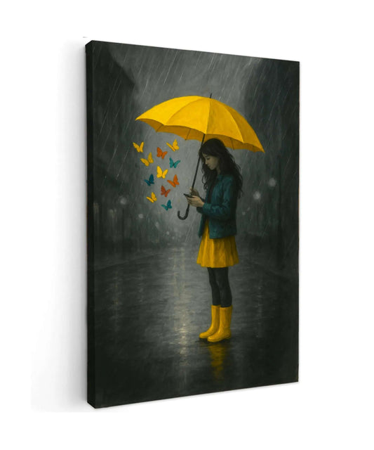 Rainy Day Dreams - Online Schilderij - Canvas Schilderij