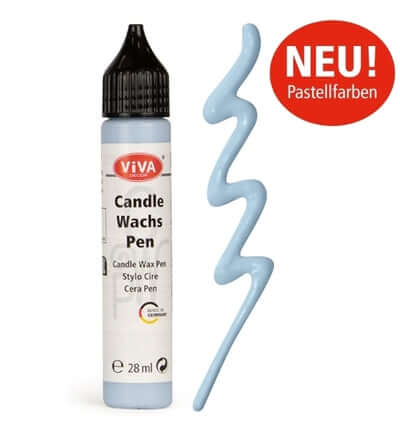 Viva Decor Pastel - zachte pastelkleurige verf pen van 28 ml voor creatieve projecten en decoratie.