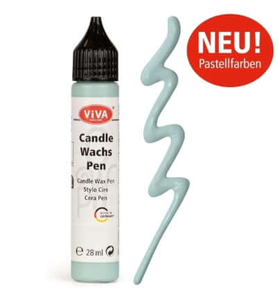 Viva Decor Pastel verf pen en zachte pastelkleurige verf voor creatieve projecten in 28 ml.