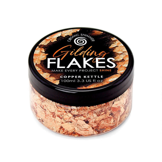 Cosmic Shimmer Gilding Flakes Copper Kettle