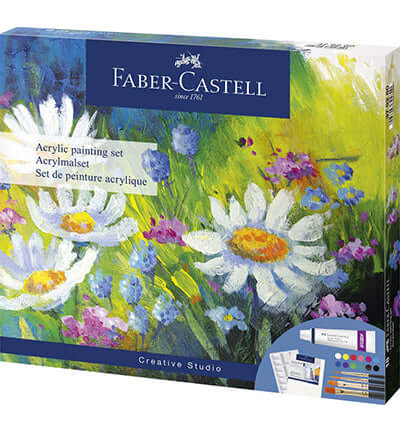 Acrylic verf set van Faber-Castell