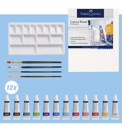 Acrylic verf set van Faber-Castell