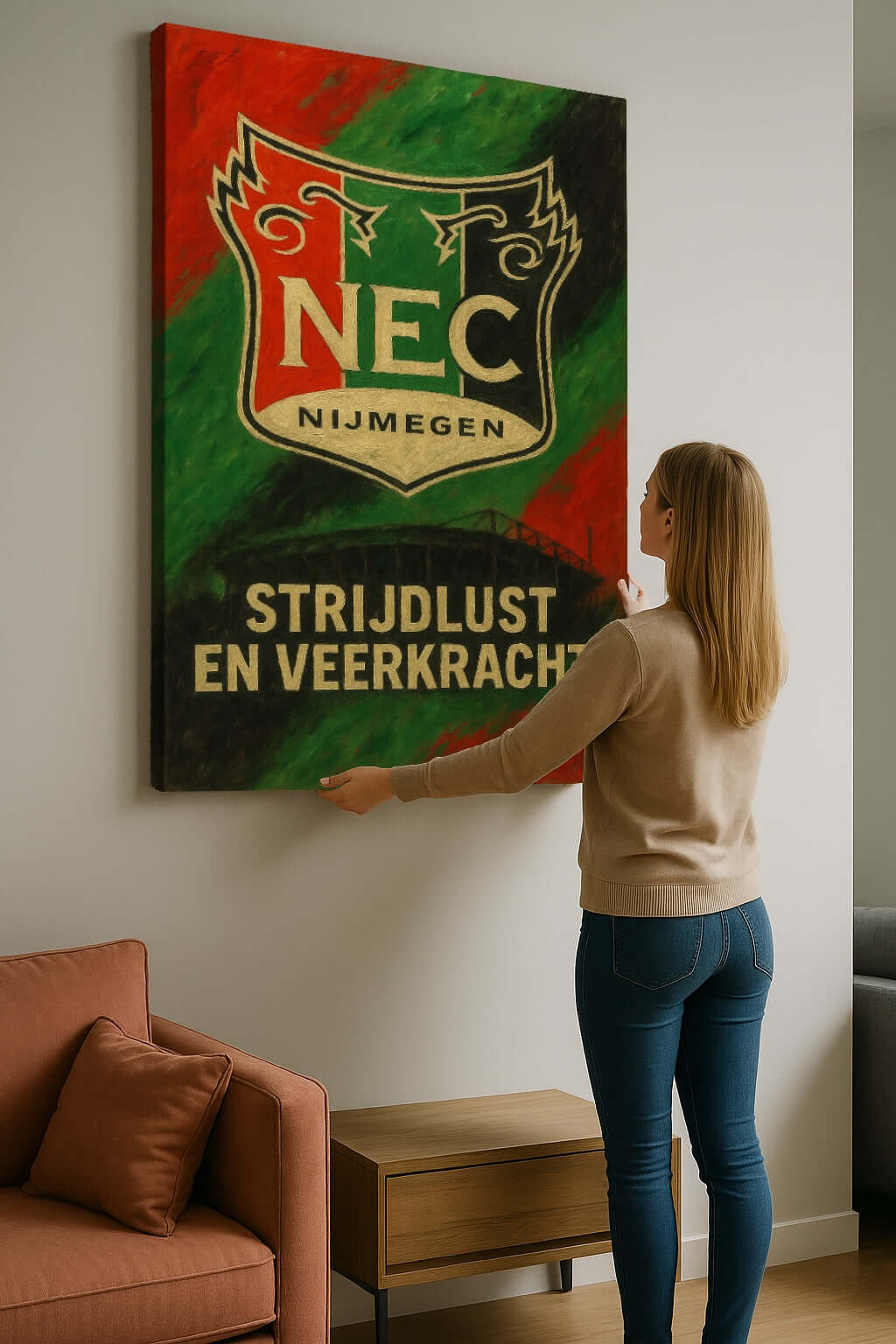 Canvas Schilderij N.E.C.