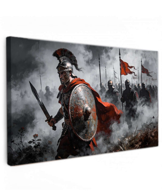 Canvas Schilderij Roman warrior