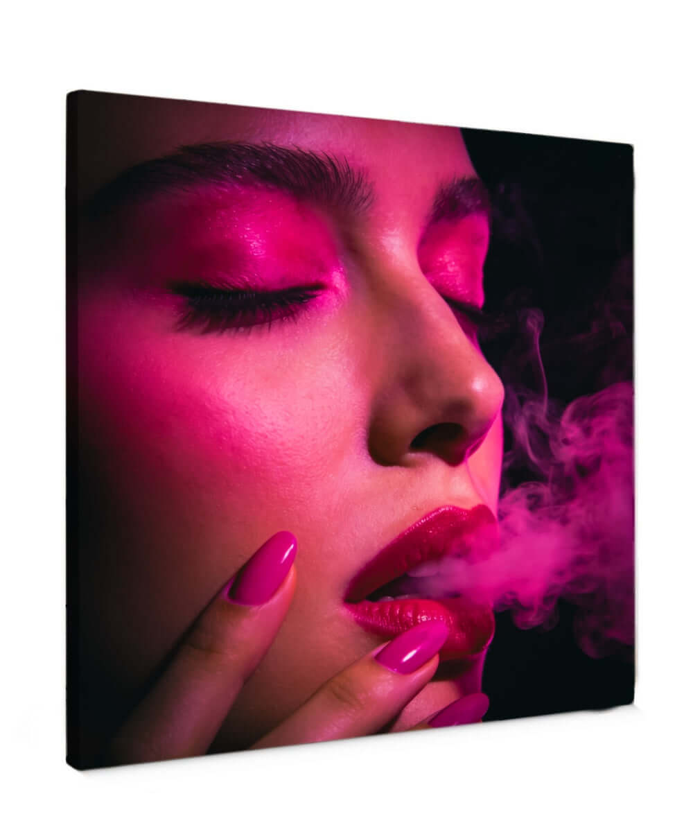 Canvas Schilderij Sensuele Pop Art Portret