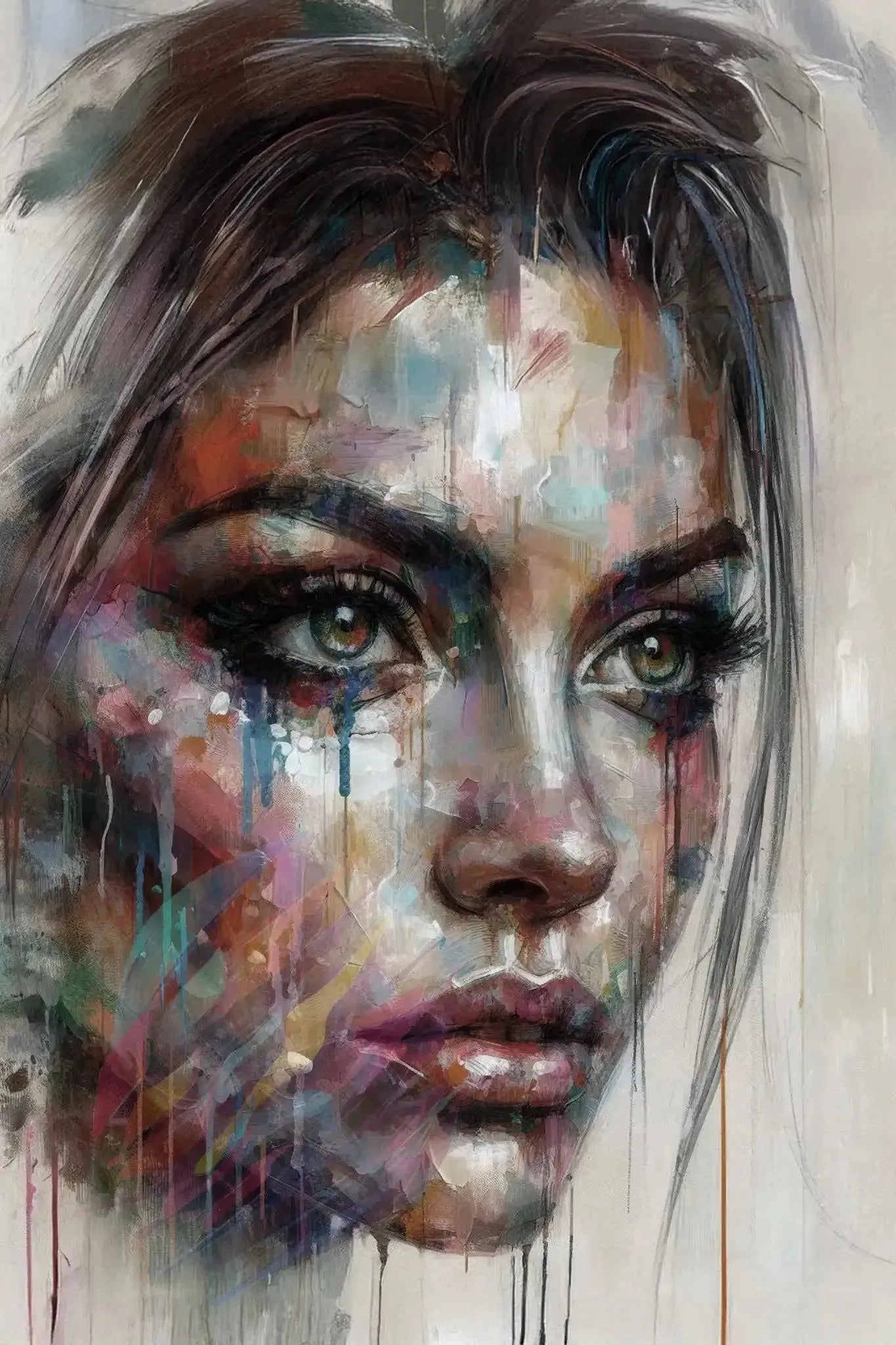 Abstract Emotions - Online Schilderij - Canvas Schilderij
