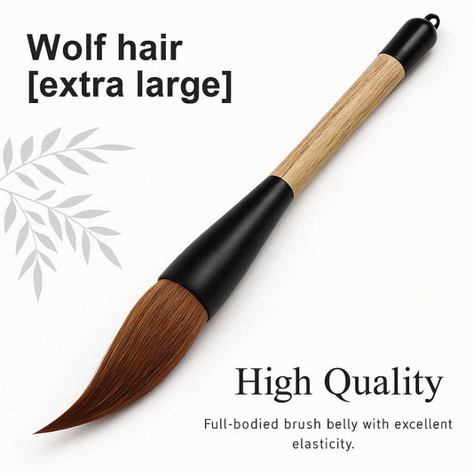 Chinese schrijfkwast, Sumi-kalligrafie en aquarel tekeningen