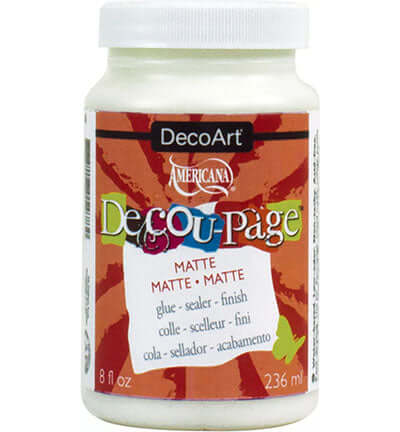 DecoArt Decou-Page lijm mat – 236 ml