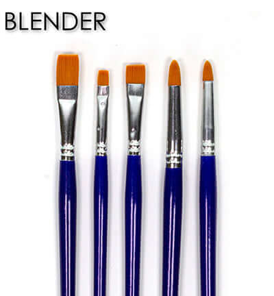 DecoArt Blenders Set – 5-delige penselen set