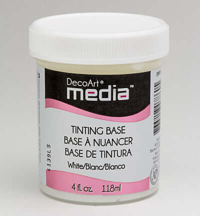 DecoArt Media Gesso wit – Primer voor Canvas & Hout (118 ml)